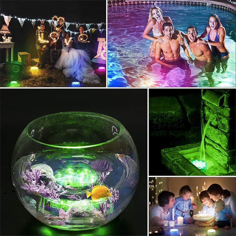 Submersible Pool LED Light with Remote Control