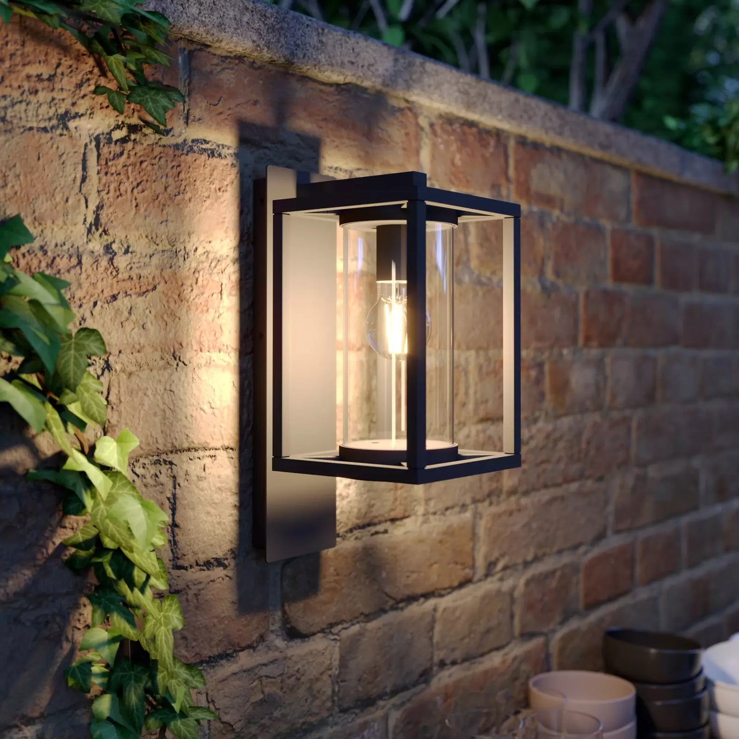 Modern Aluminum Outdoor Wall Light