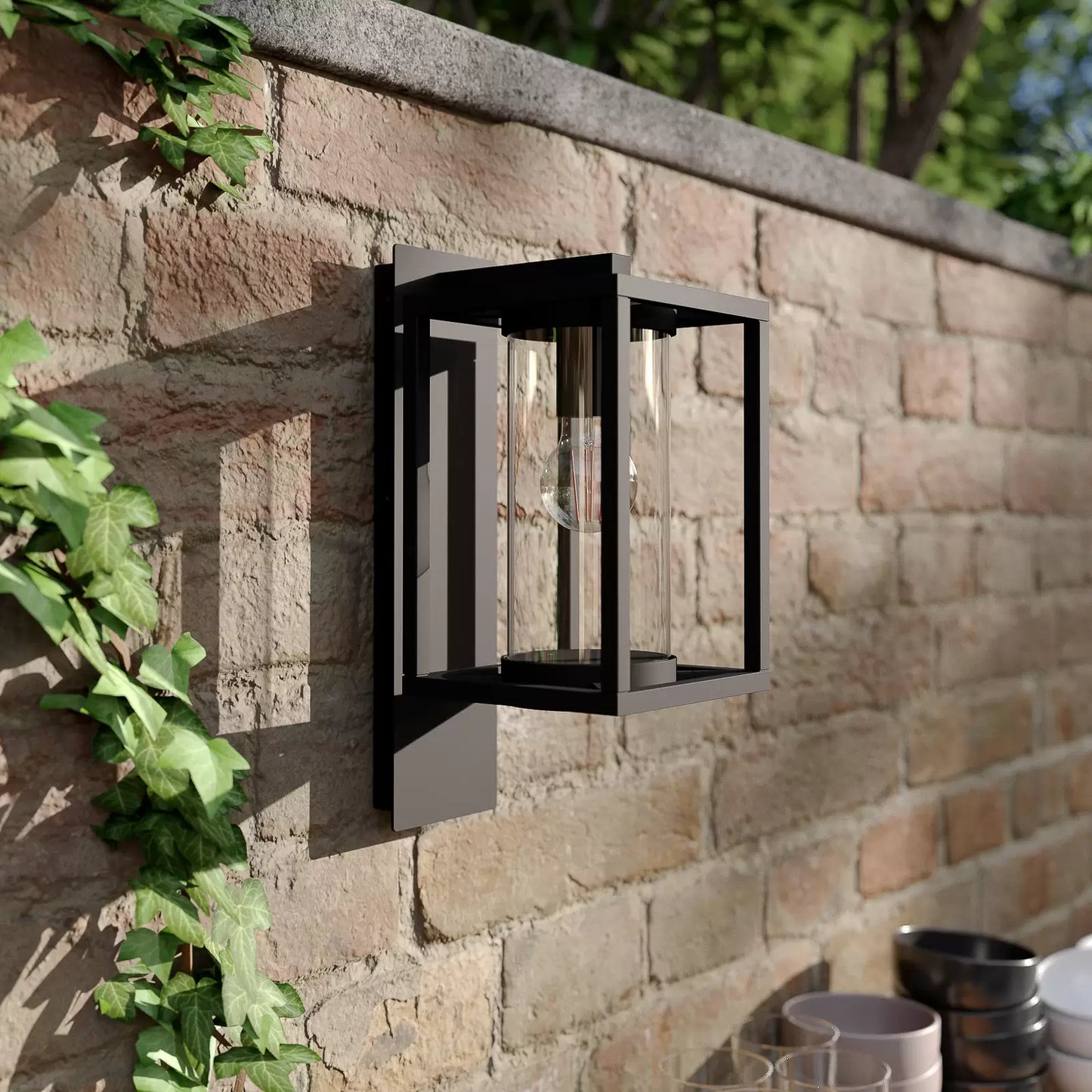 Modern Aluminum Outdoor Wall Light