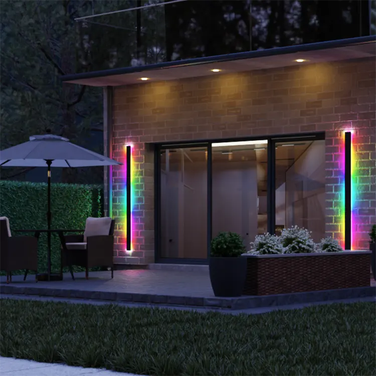 Waterproof RGB Colorful LED Wall Light for Outdoor and Indoor