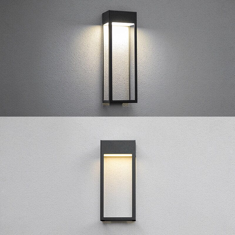 Outdoor Wall LED Lamp – Modern Nordic Design for Gardens and Patios