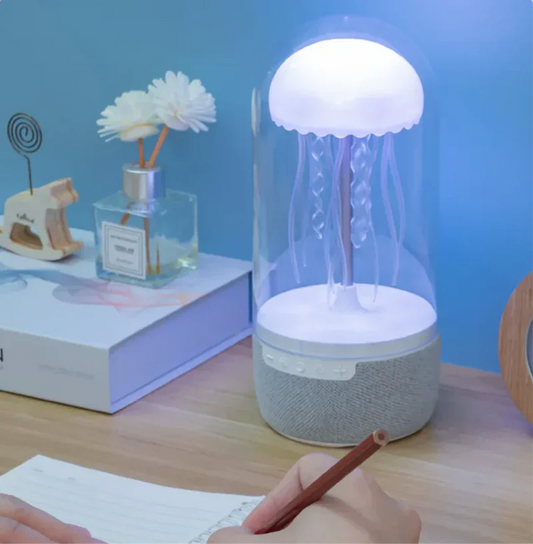 Portable Jellyfish Lamp with Bluetooth Speaker