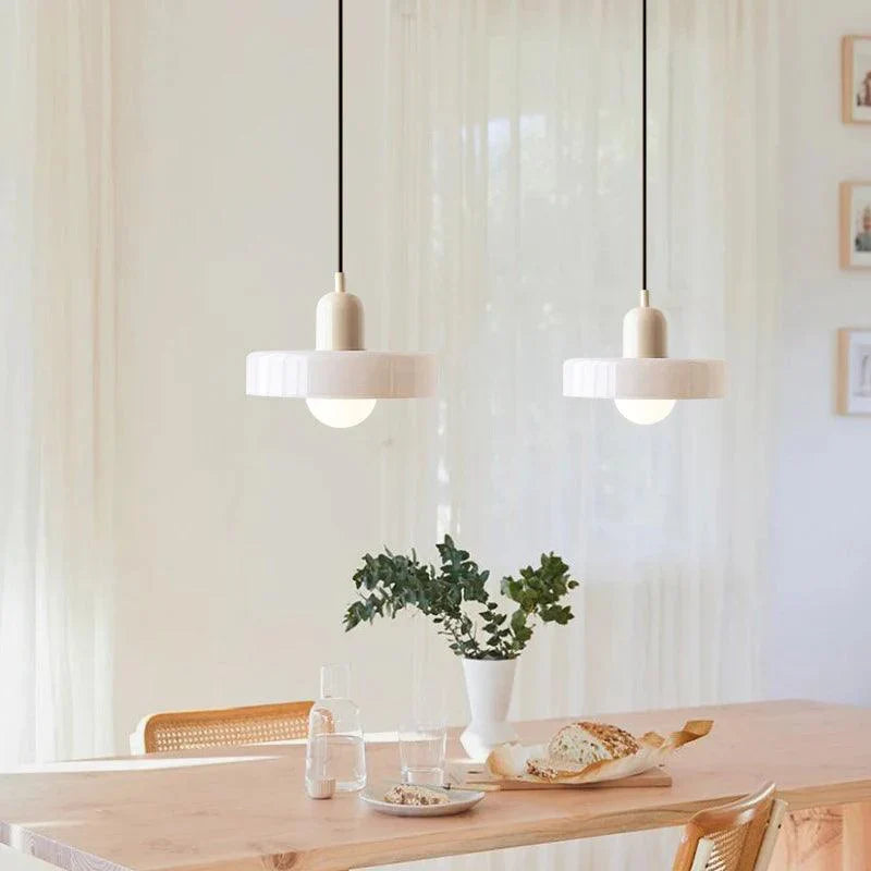 Nordic Retro Glass Chandelier for Living Room and Dining Area