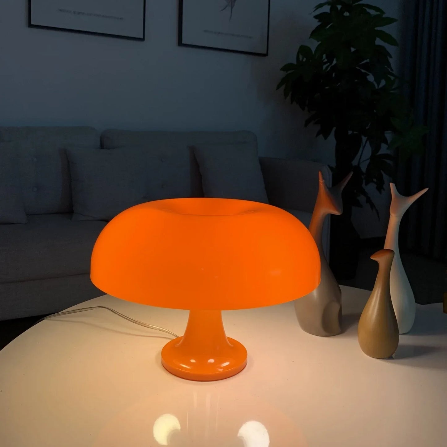 MushLight - Vintage Mushroom Table Lamp Retro Design