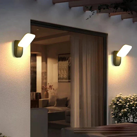 Motion-Activated Outdoor LED Wall Light