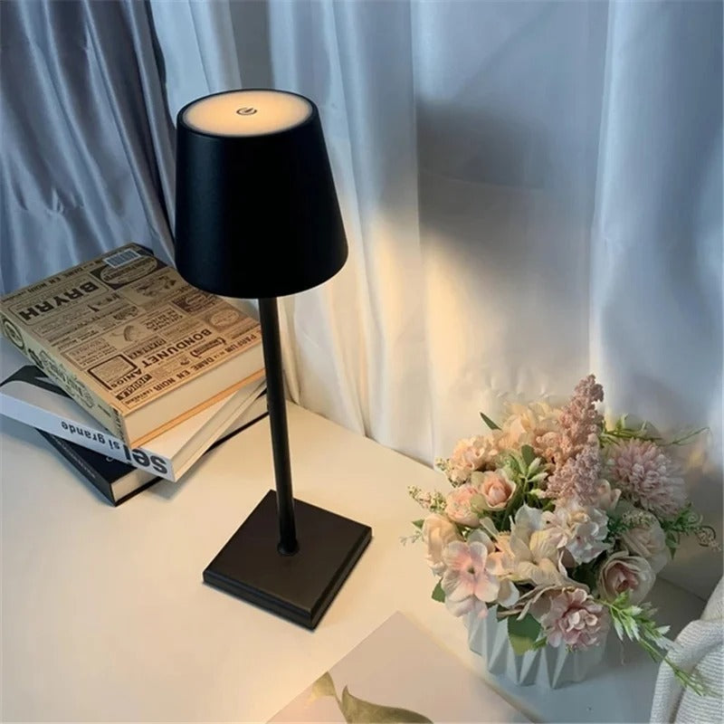 GlowLuxe - Cordless Rechargeable Table Lamp