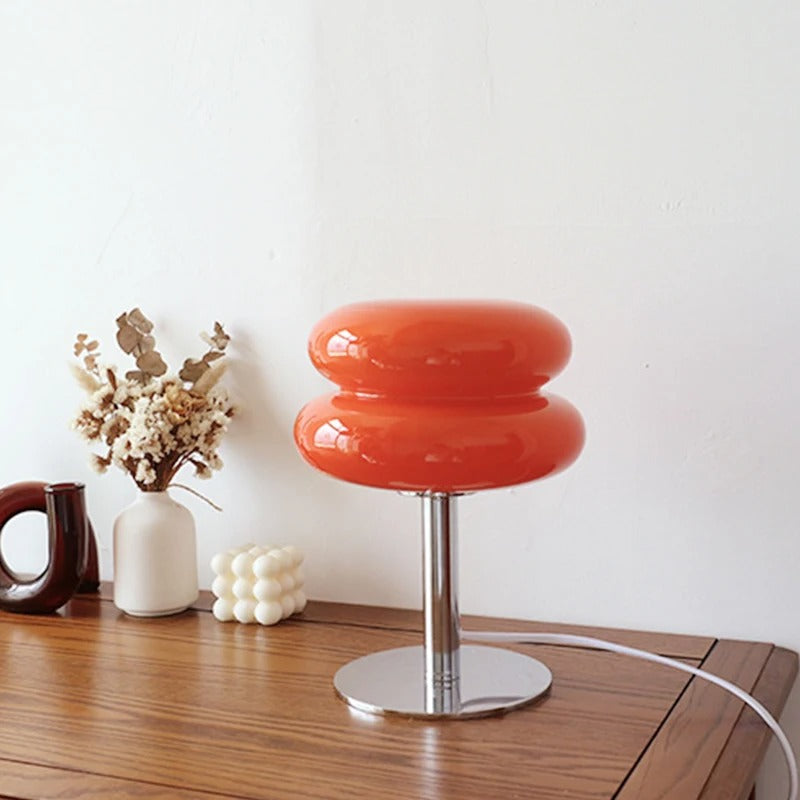 GlowMac - Macaron Glass Retro Table Lamp