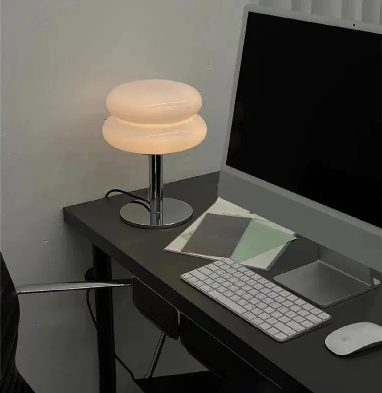 GlowMac - Macaron Glass Retro Table Lamp