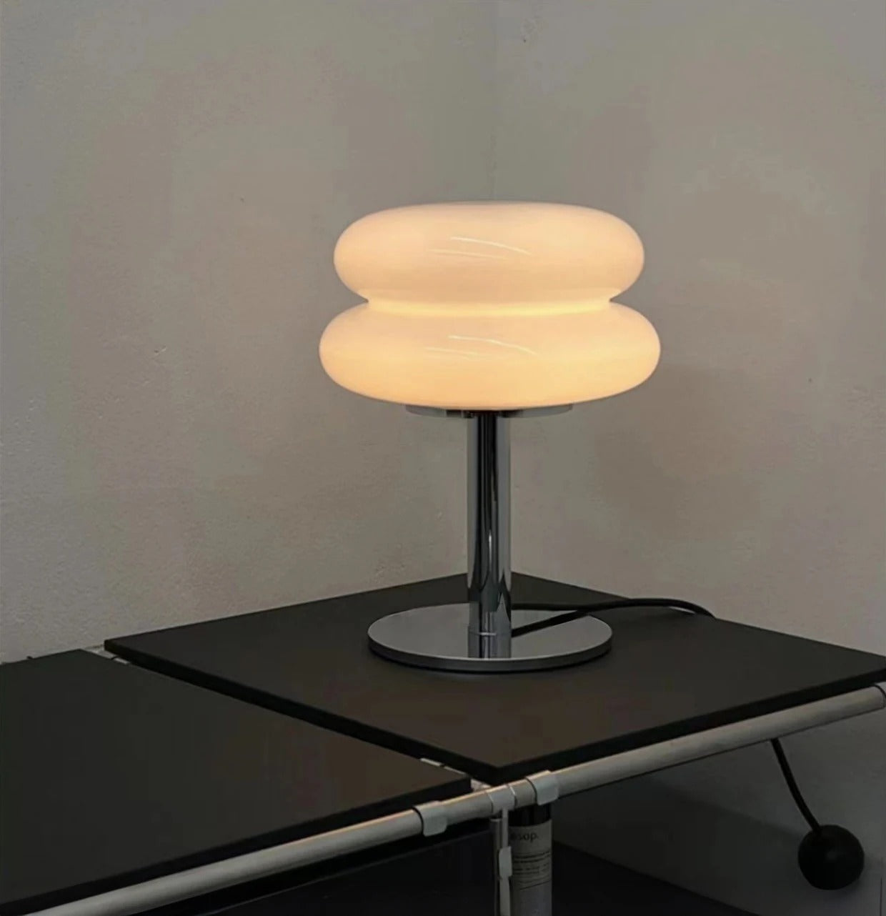 GlowMac - Macaron Glass Retro Table Lamp