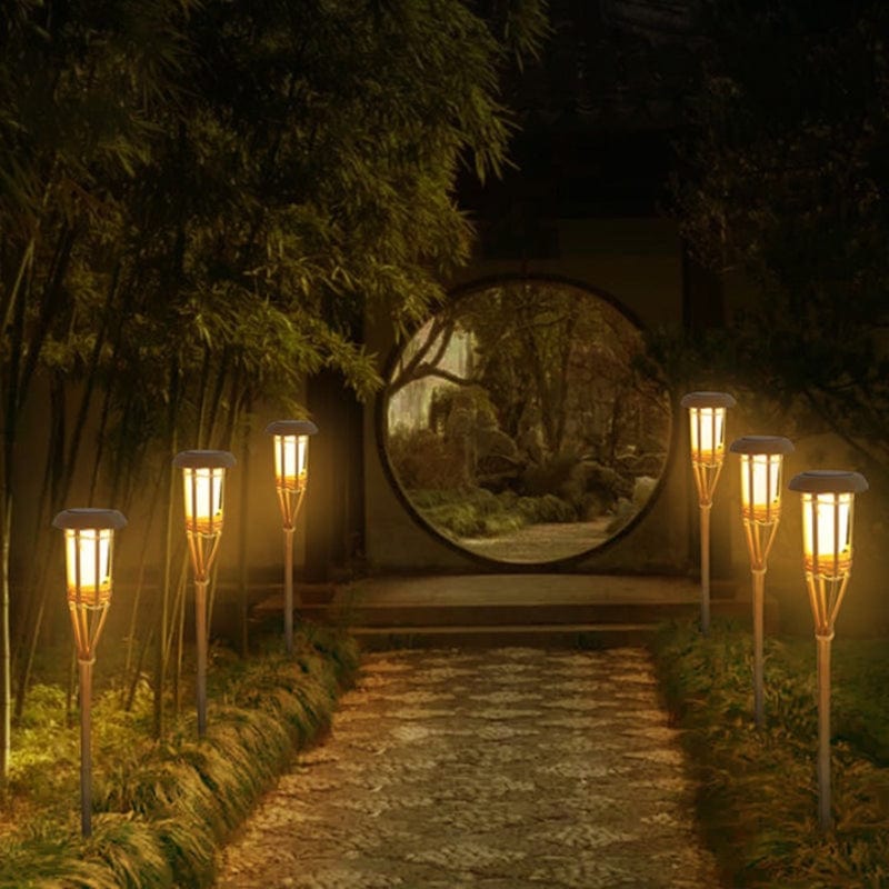 Solar Powered LED Outdoor Pathway Light