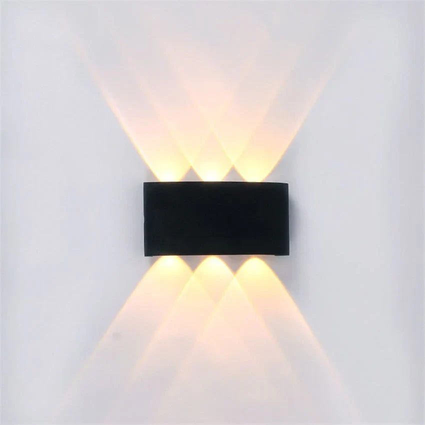 LumiGuard Outdoor & Indoor LED Wall Lamp - Modern Waterproof Light