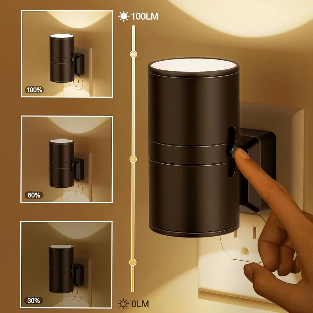 Dimmable LED Night Light with Twilight Sensor