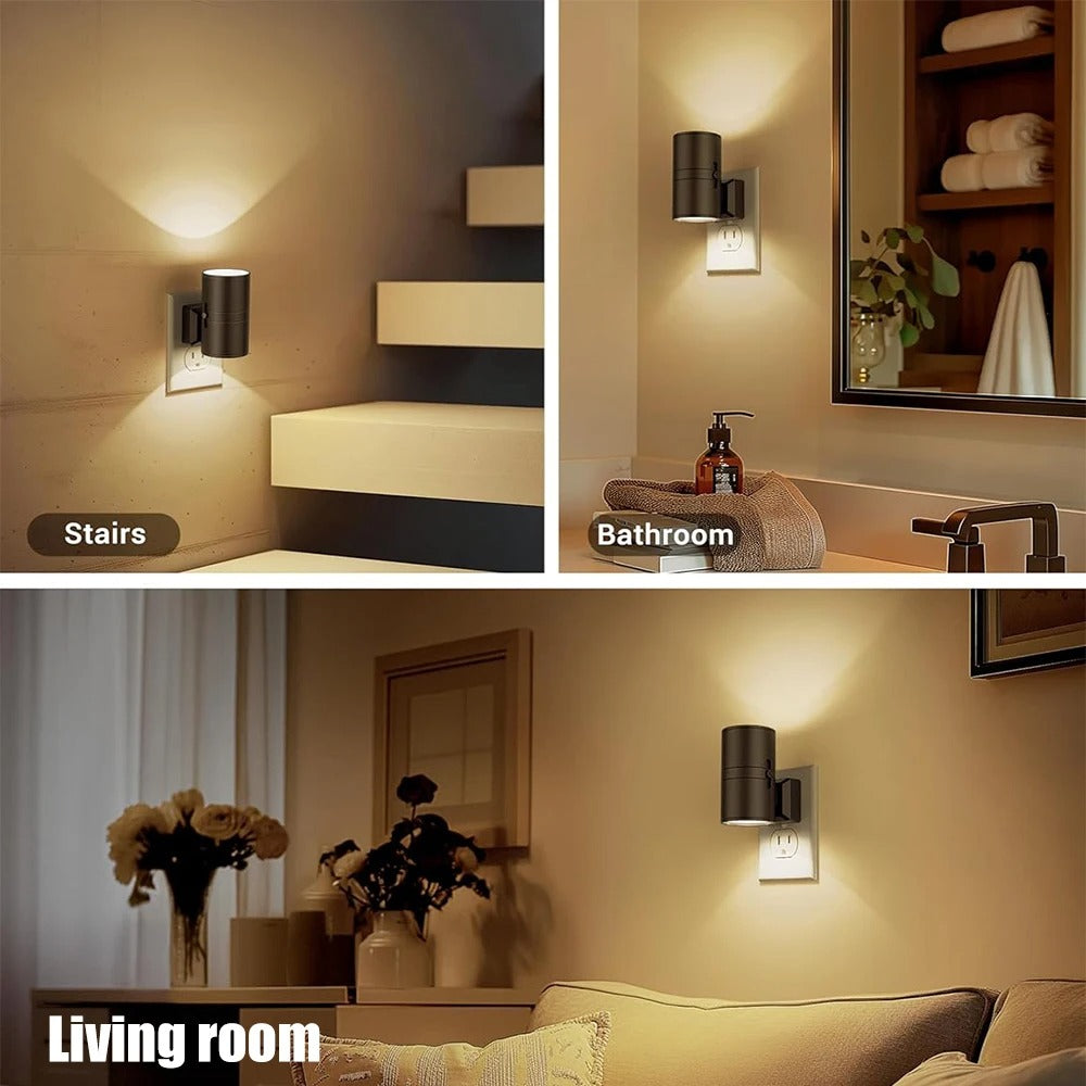 Dimmable LED Night Light with Twilight Sensor