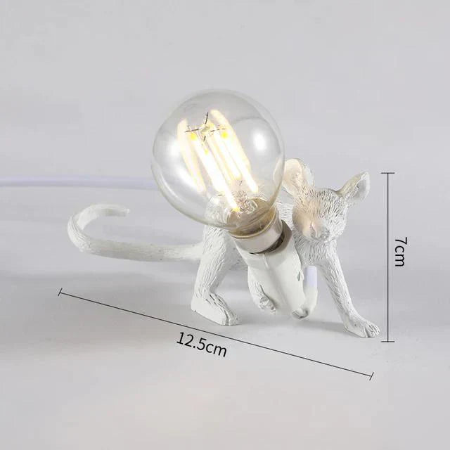 Modern Resin Mouse LED Night Light