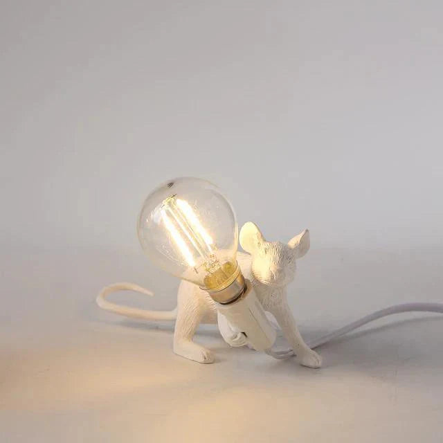 Modern Resin Mouse LED Night Light