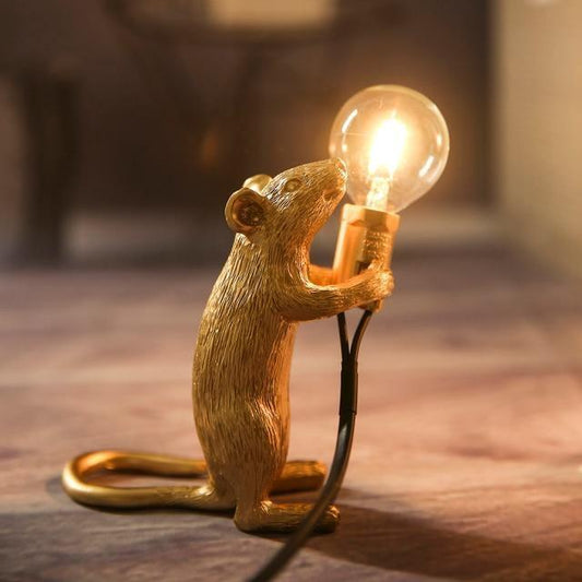 Modern Resin Mouse LED Night Light