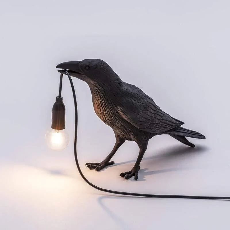 The Raven Decorative Nordic Bird Lamp