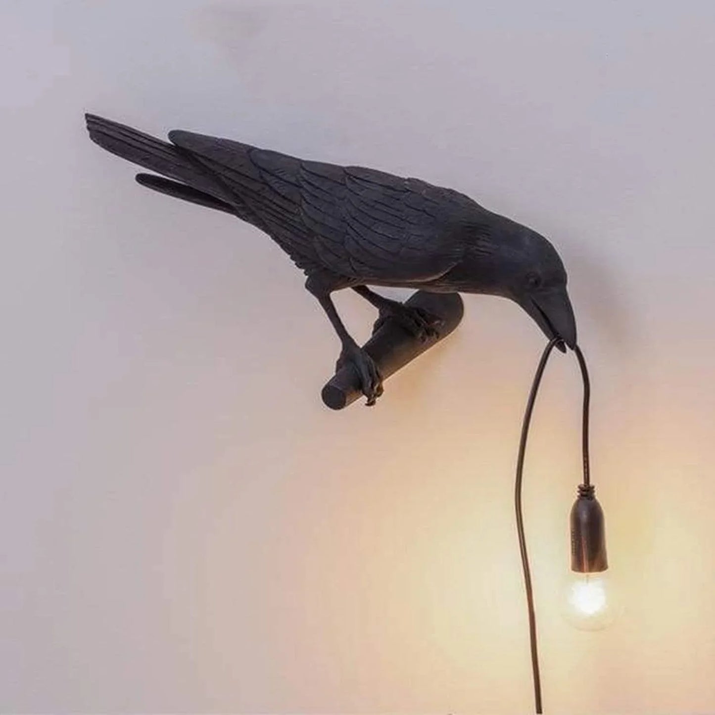 The Raven Decorative Nordic Bird Lamp